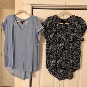 Vera Wang women’s 2-pack Blouses size Large